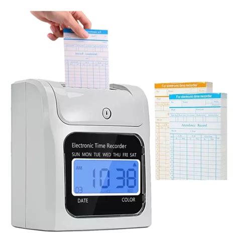 Especificaciones técnicas del reloj de fichar TM1000