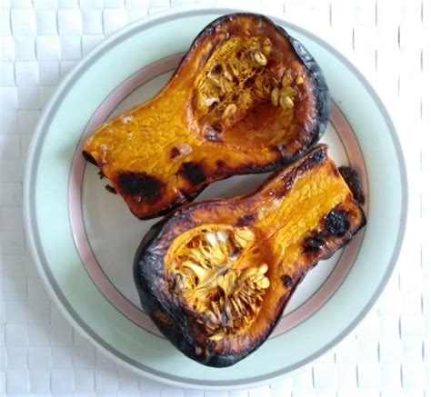 Calabaza asada conservada