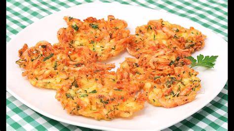 Tortitas de camarones fritas