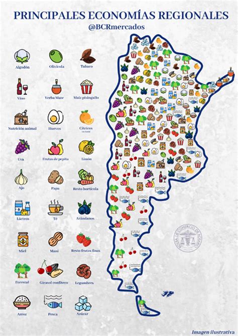 Mapa de Argentina mostrando variedades regionales de empanadas