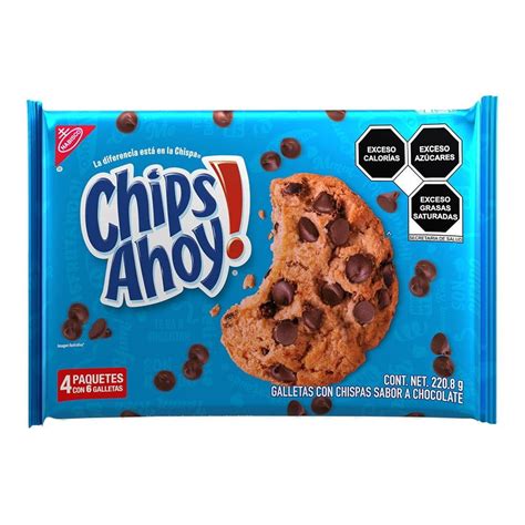 Galletas Chips Ahoy con chispas de chocolate