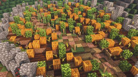 Usos de las semillas de calabaza en Minecraft