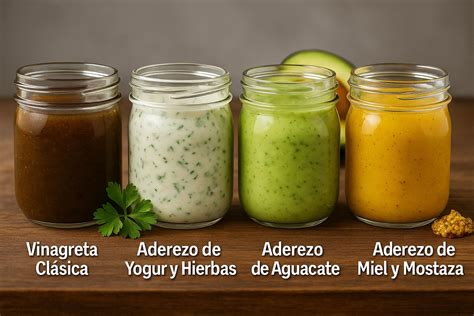 Ingredientes para vinagreta de mostaza y mayonesa