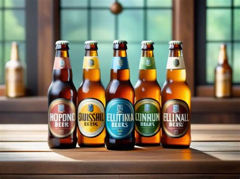 Selección de cervezas artesanales sin gluten