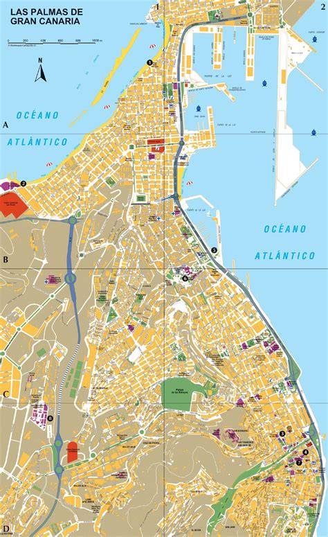 Mapa de supermercados SPAR en Las Palmas