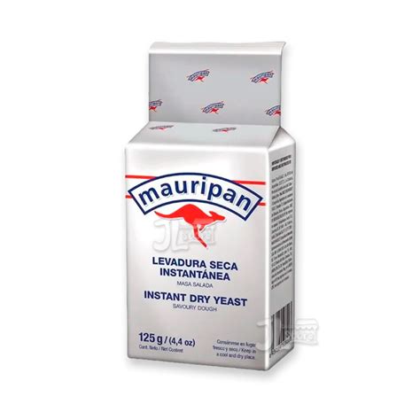 Envases de levadura seca instantánea