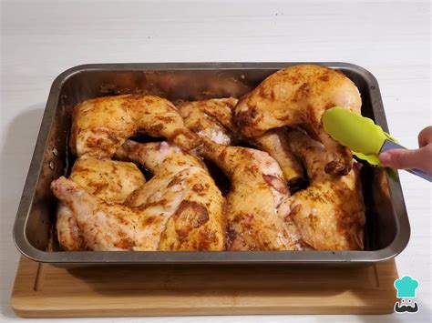 Parrilla de pollo al horno