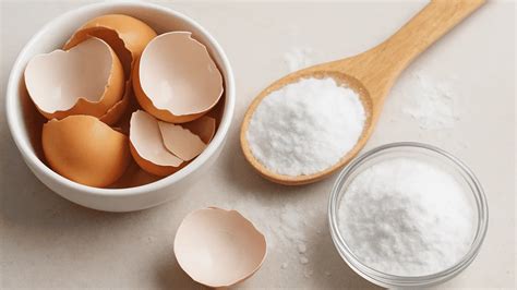 Ingredientes para reparar ollas: cal y clara de huevo
