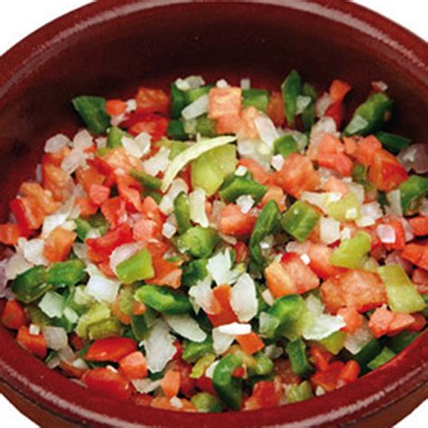 Verduras picadas para sofrito