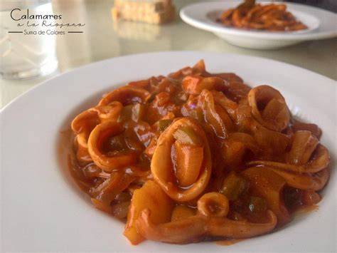 calamares a la riojana olla express