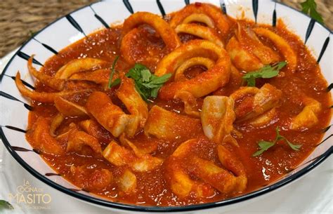 infografía ingredientes calamares a la riojana