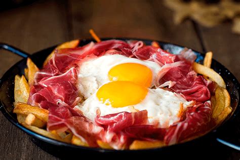 Mapa de los restaurantes de huevos rotos en Barcelona