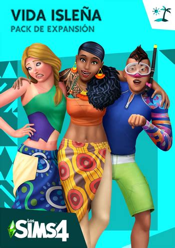 Logo de Los Sims 4 Vida Isleña