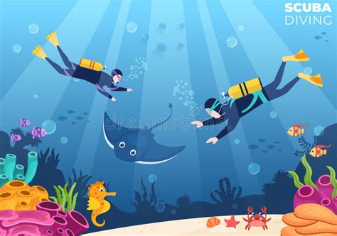 Sim haciendo submarinismo con peces
