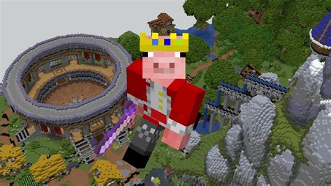 Captura de pantalla de Technoblade jugando Minecraft