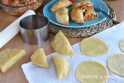 Ingredientes de la masa de empanadillas