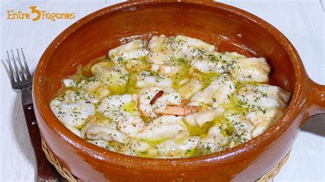 Plato de cocochas de merluza al pil-pil
