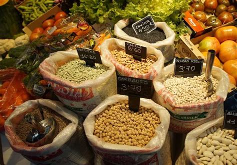Variedades de legumbres en el mercado