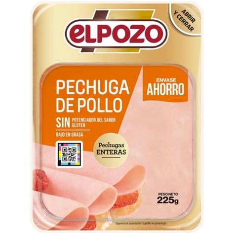 Pechuga de pollo El Pozo envasada