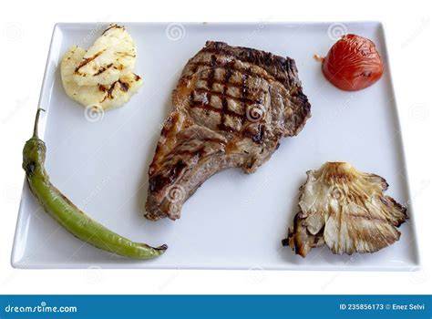 Chuleta de ternera asada