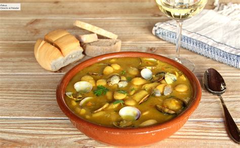 Plato de fabas con almejas