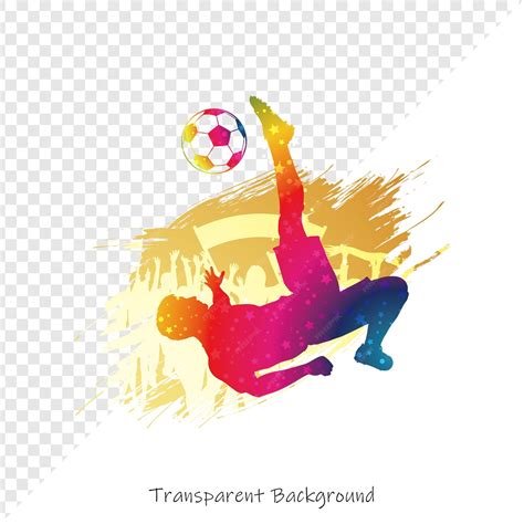 jugador de fútbol realizando una palomita acrobática