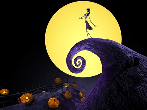 Escena de stop-motion de Pesadilla antes de Navidad