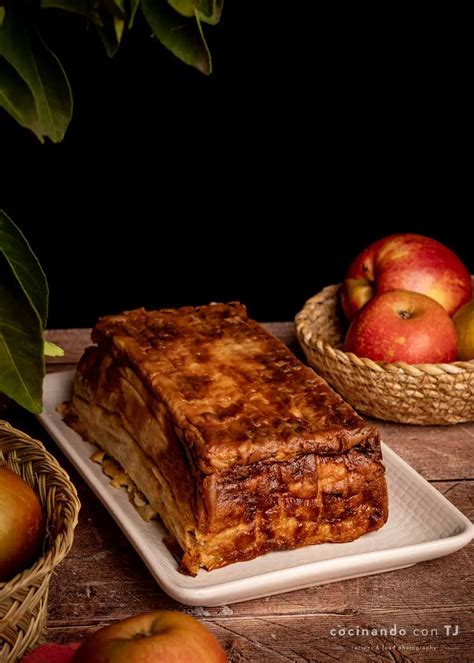 Milhojas de Manzana Terminados con Decoración