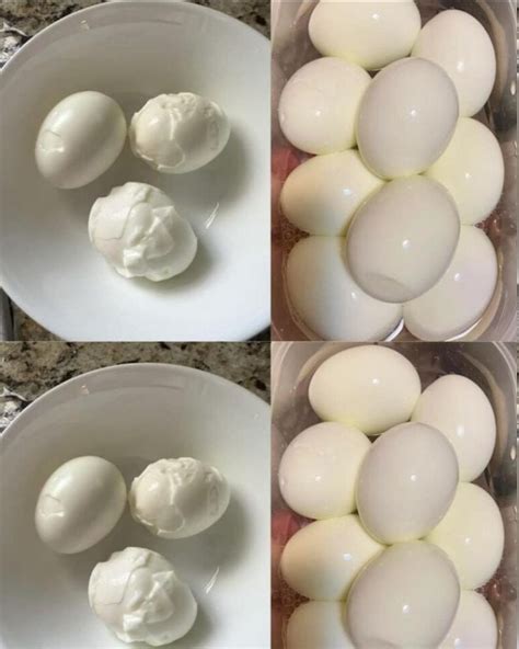 Huevos duros pelados perfectamente