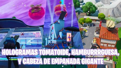 Ubicación de la cabeza holográfica de Hamburrrguesa en los tejados de Neopicados