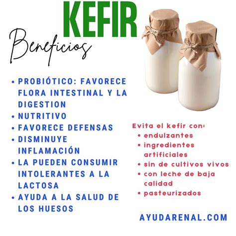 Beneficios del kéfir en la salud intestinal
