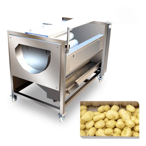 Máquina lavadora de patatas