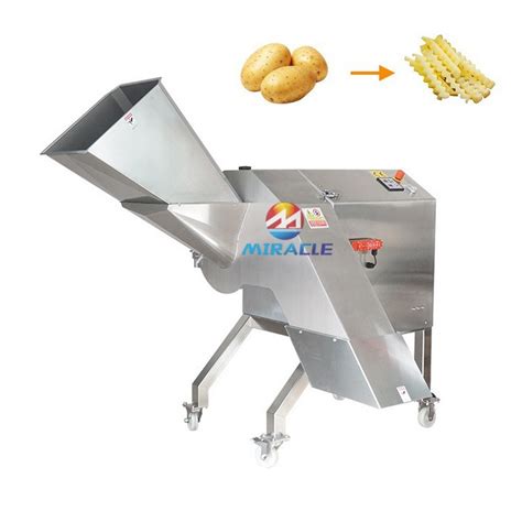 Máquina cortadora de patatas en rodajas