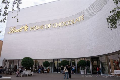 Fachada del Lindt Home of Chocolate en Kilchberg, Suiza