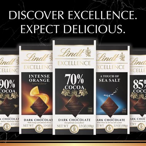 Barra de chocolate Lindt EXCELLENCE 100% Cacao
