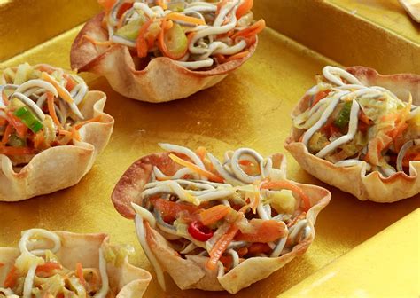 Relleno de empanadillas en obleas