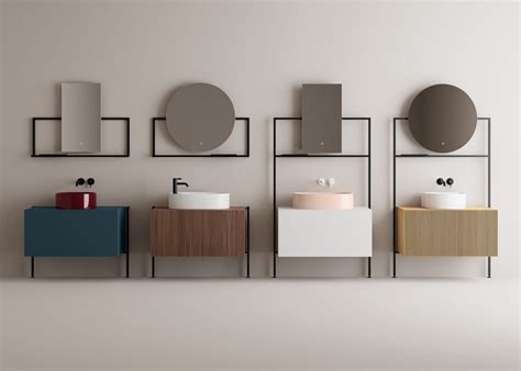 Muebles de baño de la colección Tura con materiales reciclados