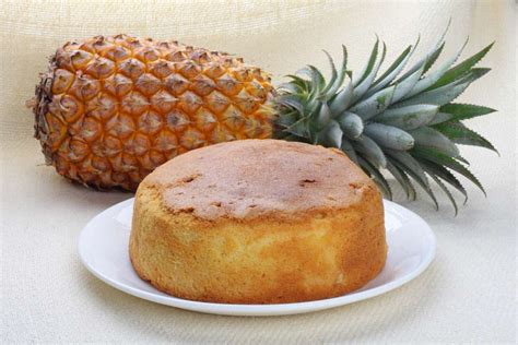 bizcocho de piña en panificadora