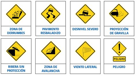 Advertencia de peligro con objetos cotidianos