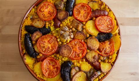 Arroz al horno en cazuela de barro