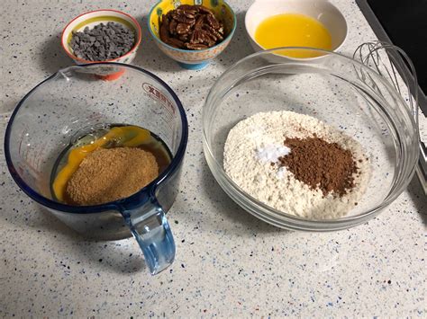 Ingredientes secos para hornear