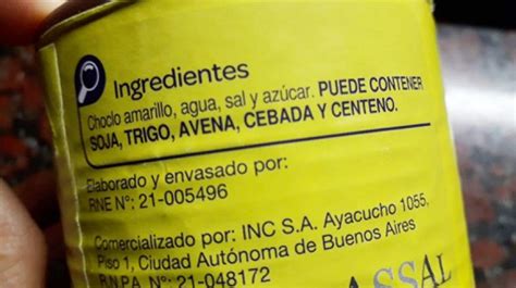 Etiquetado de alérgenos en alimentos