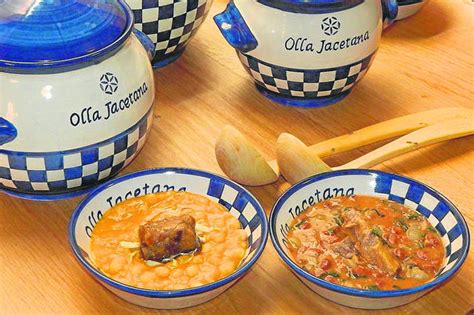 Olla Jacetana servida en el restaurante La Cadiera