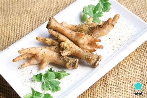 Patitas de pollo al horno con hierbas y limón