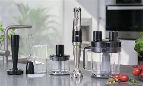 Braun Minipimer 9 con sus accesorios