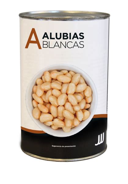 Envase de lata de alubias hinchado y oxidado