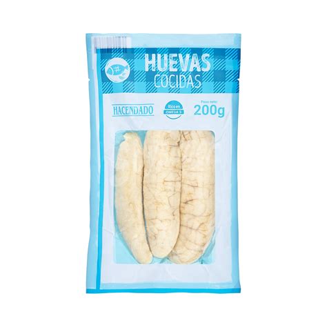 Huevas de merluza frescas