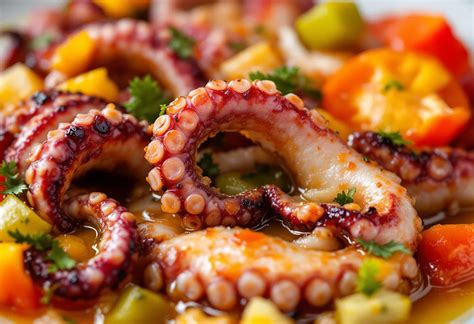 Pulpo en escabeche puertorriqueño
