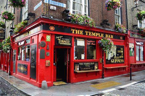 Fachada de The Temple Bar en Dublín