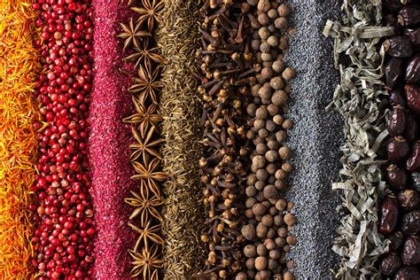 Especias típicas de la cocina mozárabe